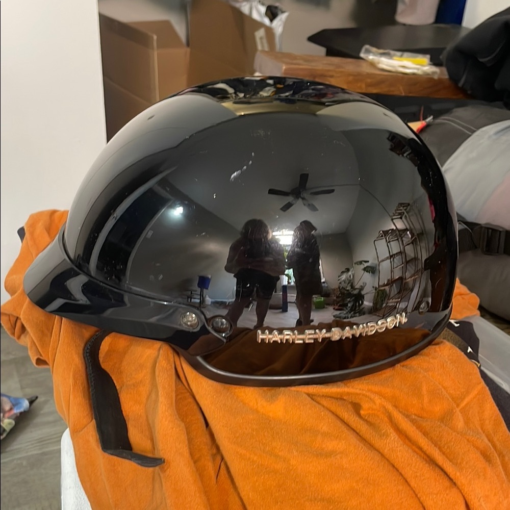 Basic Harley Davidson rider helmet